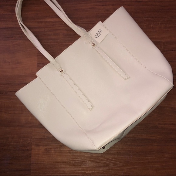 Ulta Beauty Handbags - ✖️ SOLD ✖️ NWT - Cream tote